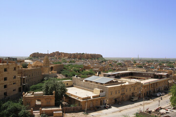view of the old town of Jaisalmer