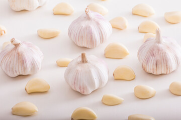 Close-up of garlic and garlic