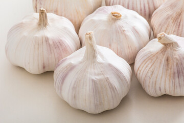 Close-up of garlic and garlic