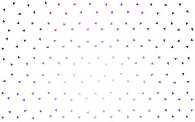 Light Blue, Red vector  abstract mosaic backdrop. A sample with polygonal shapes. Completely new template for your banner.