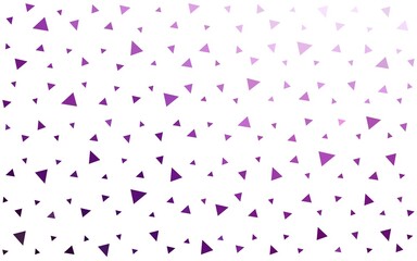 Light Pink vector  polygonal pattern. Colorful illustration in polygonal style with gradient. A completely new design for your leaflet.