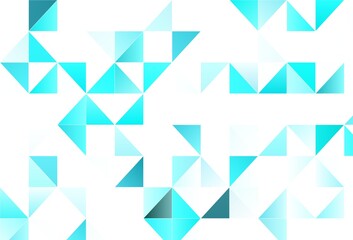 Light vector background with triangles.