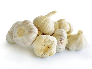 garlic bulbs as wholesome and healthy spice
