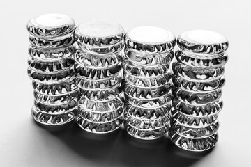 ガラス製のオモチャ