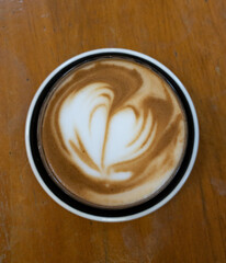 Piccolo Latte with Skim Milk and hazelnut syrup delicious 