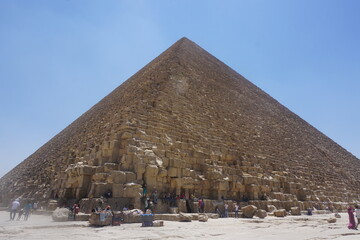 Fototapeta na wymiar KI cairo EGYPT ひとり旅　日常の風景33 ピラミッド