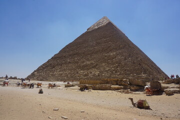 Fototapeta na wymiar KI cairo EGYPT ひとり旅　日常の風景41 ピラミッド