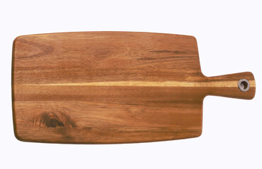 cutting board isolated on white