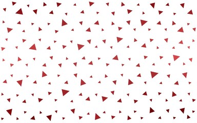 Light Red vector  polygon abstract background. Creative illustration in halftone style with triangles. Textured pattern for your backgrounds.