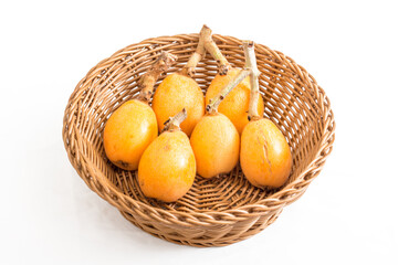 Fresh juicy loquat
