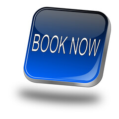 Book now Button - 3D illustration