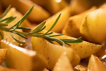 Rosmarinkartoffeln aus dem Backofen