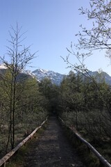 Japan North Alps in spring