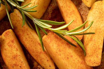 Rosmarinkartoffeln aus dem Backofen