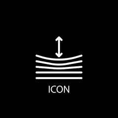 Resilience icon. Vector illustration. Eps 10.