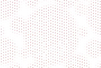 Light background with triangles.