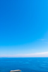 Fototapeta na wymiar 長崎県長崎市　ながさきサンセットロードからの五島灘の眺望