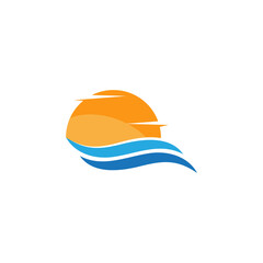 Fototapeta premium Sun Vector illustration Icon
