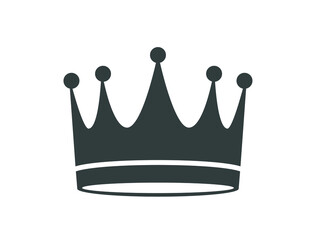 Crown icon. Vector crown illustration. 