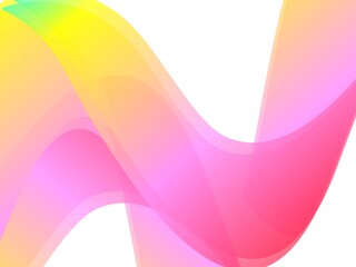 abstract colorful wave