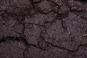 Black earth background