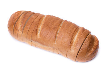 Cutted loaf of bun