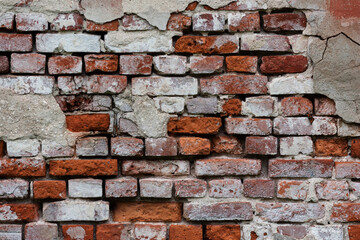 Obraz premium Weathered old brick texture
