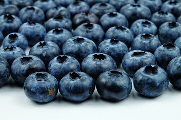 Fresh blueberries, vitamins