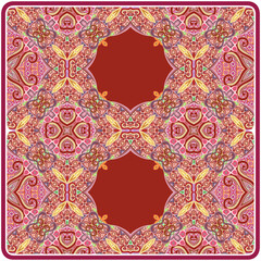 Vector ethnic ornamental illustration