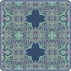 Vector ethnic ornamental illustration