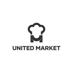 Market Chef Food Cooking Logo