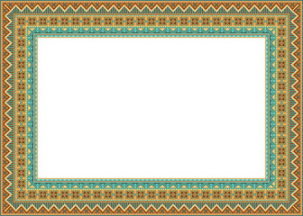 Vector decorative floral ethnic illustration