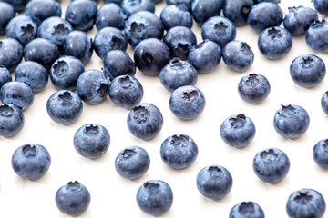 Fresh, plump blueberries