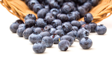 Fresh, plump blueberries