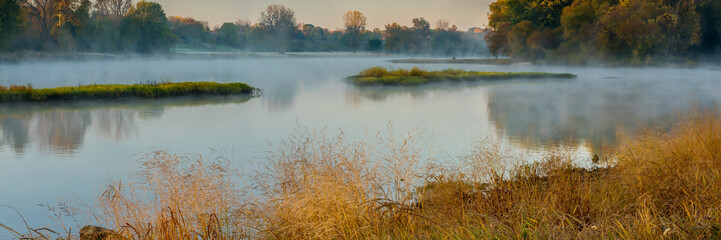 Maumee River in Sidecut Park Maumee Ohio