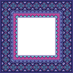 Vector decorative floral ethnic illustration