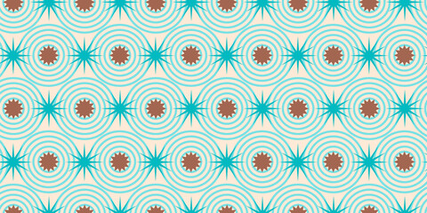 Abstract geometric seamless pattern. Contemporary style. Modern design