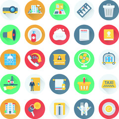 Hotel and Restaurant Vector Icons 9