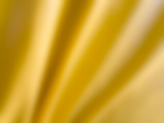 Yellow and white wave is a surface with elegant wrinkle waves. luxurious background design