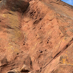 a rock for climbing up