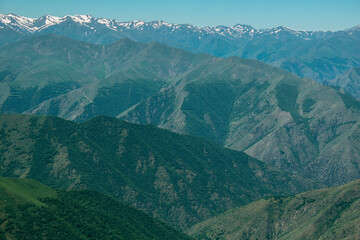 mountain view from the top of the mountain