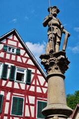 Horb am Neckar, Platzbrunnen, Erzherzog Ferdinand