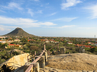 Hooiberg Mountain, the tallest mountain in Aruba