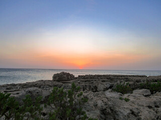 Sunset over the Caribbean Sea, Aruba