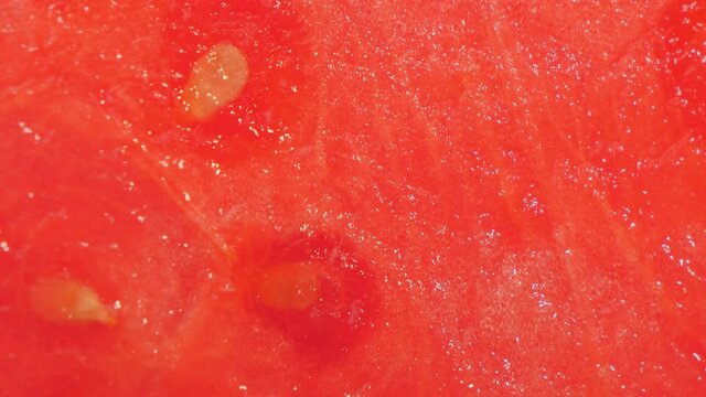 close up of fresh mater melon