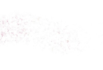 Light vector pattern with polygonal style.