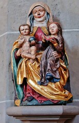 Anna selbdritt, Liebfrauenkapelle, Horb am Neckar