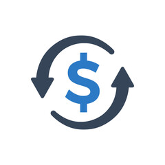 Business investment icon