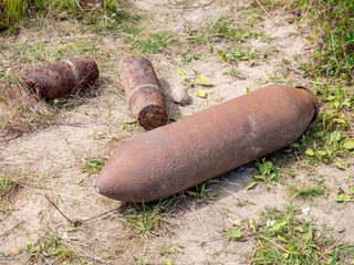 Bombenfund Fliegerbomben aus dem zweiten Weltkrieg