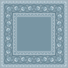 Vector abstract decorative floral ethnic ornamental illustration